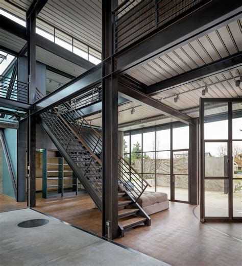 metal building interior design